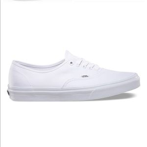 Women’s White Vans